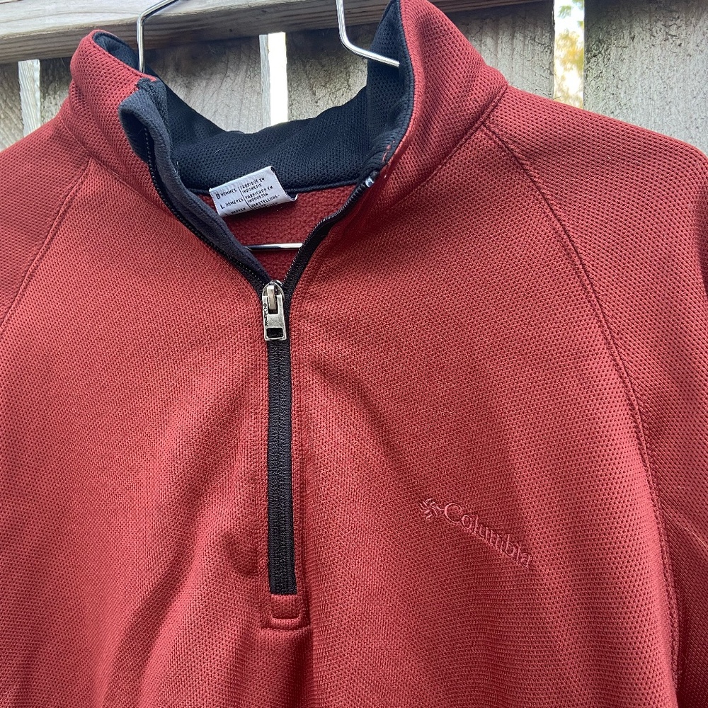 Columbia Men's Tech Trail™ Quarter Zip Pullover Shirt LARGE